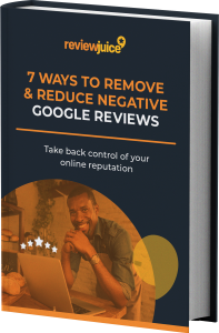 RJ Ebook 7 Ways To Remove Reduce Negative Google Reviews mockup